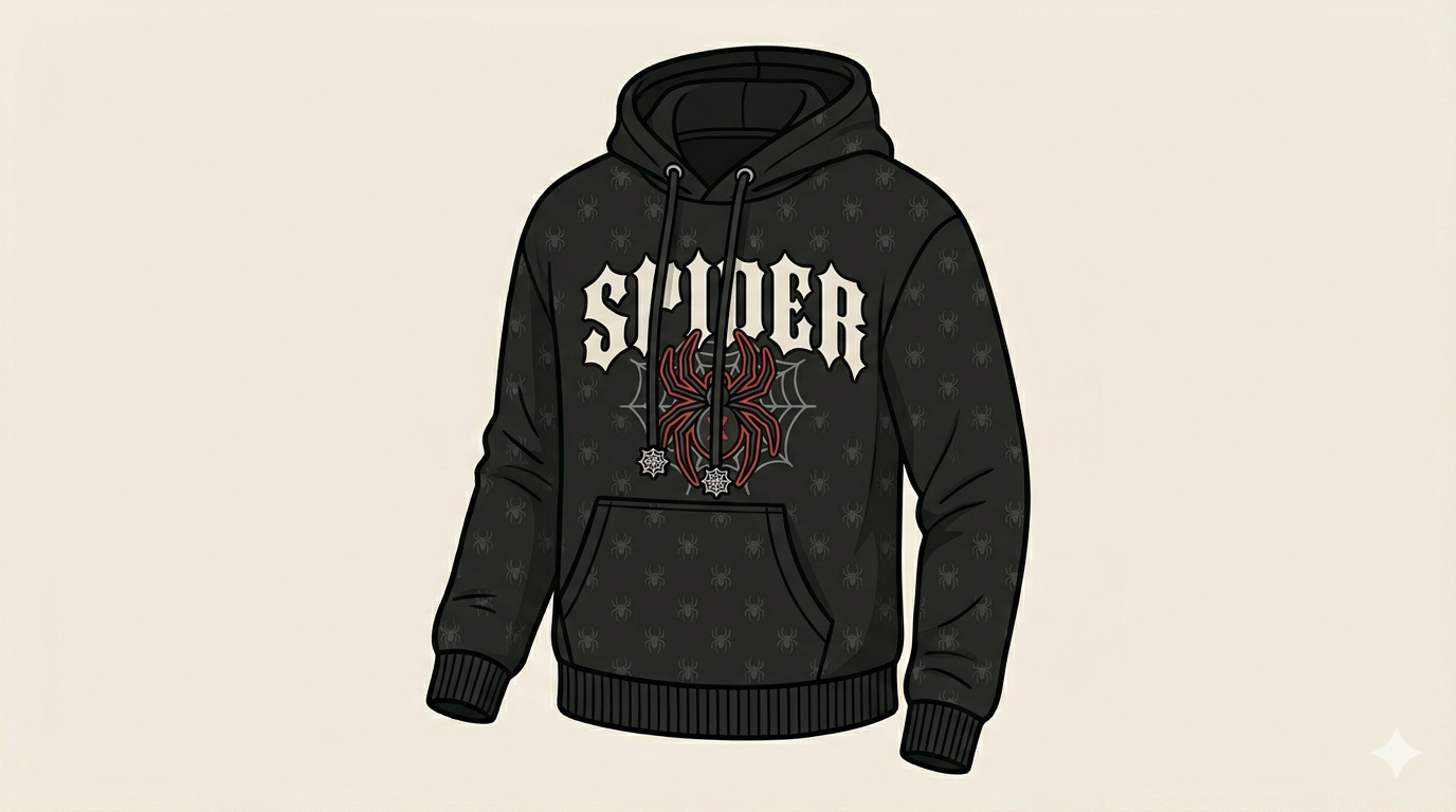 Spider Hoodie Vendor